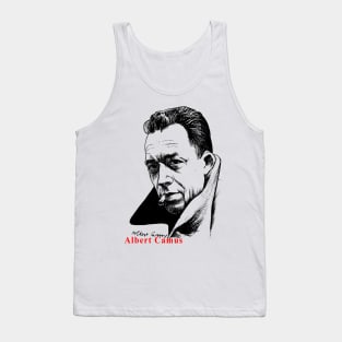 Albert Camus Sketch Tank Top